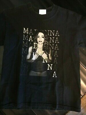 Vintage 1999 Madonna Drowned Tour Shirt   New Wave Dance Pop 6873