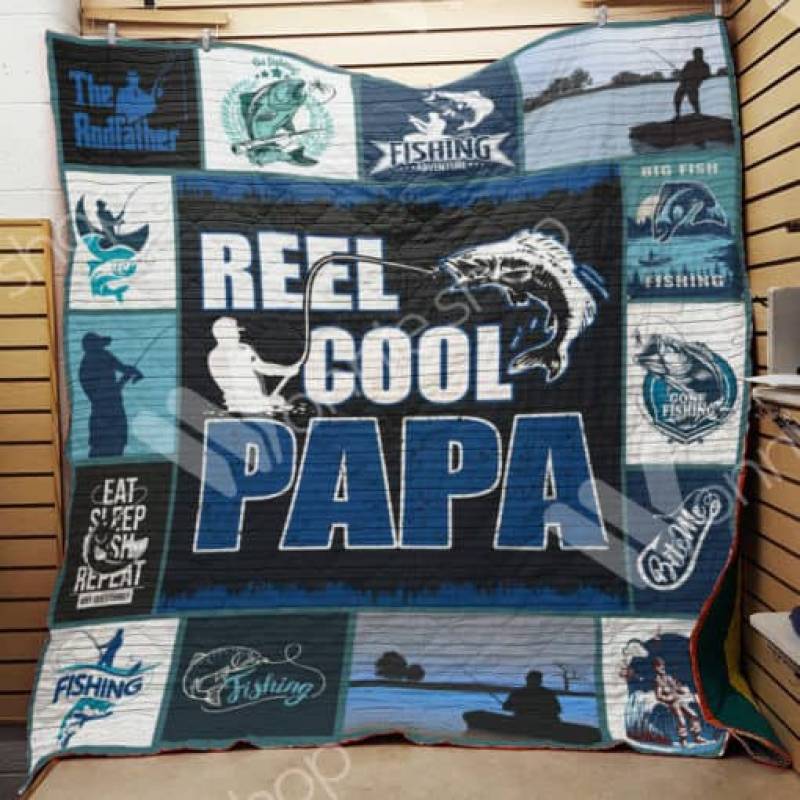 Fishing Dad A0302 85O35 Blanket