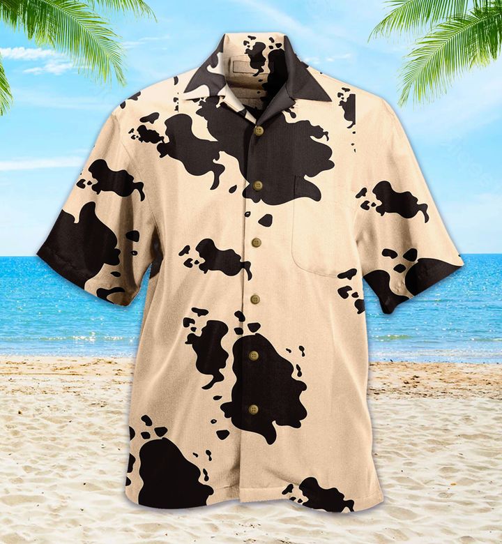 Cow Brown Hawaii Shirt Ha40561