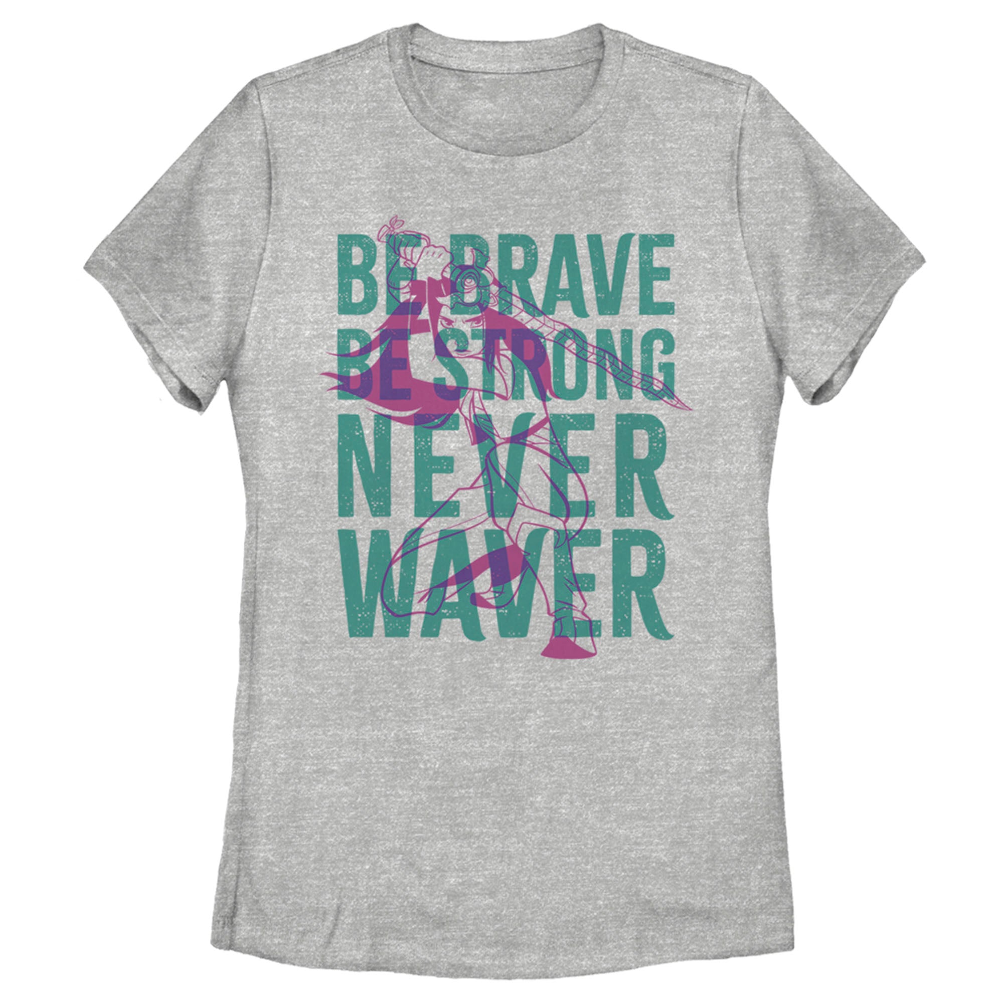 Raya And The Last Dragon Women’S Be Brave Be Strong Never Waver  T-Shirt