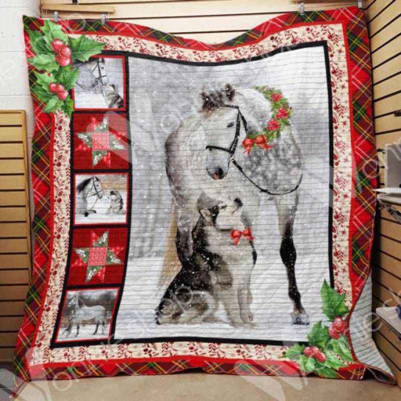 Horse Christmas Blanket OCT1701 85O34