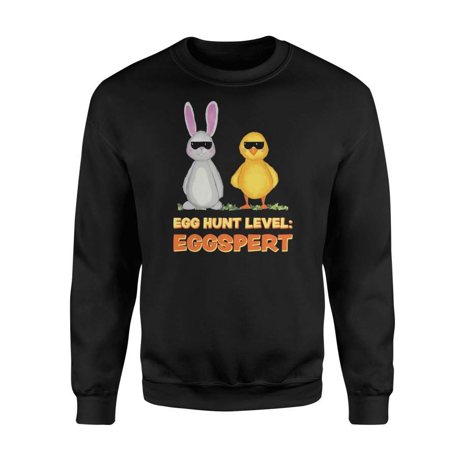 Cool Easter Bunny Rabbit And Chick Egg Hunt For Boys Sweatshirt