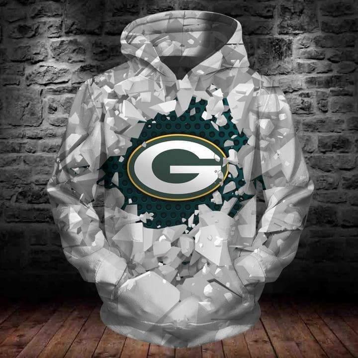 Green Bay Packers 3D Printed Hoodie/Zipper Hoodie 48