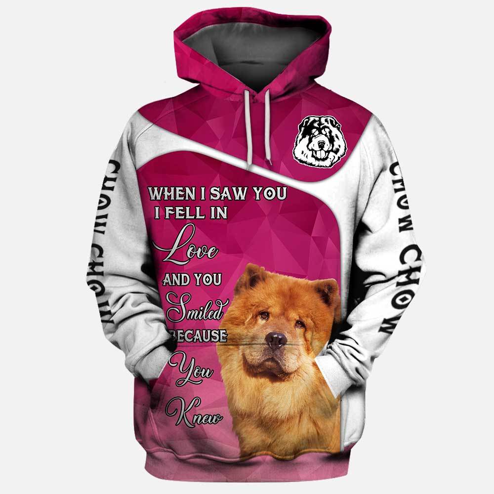 Chow Chow When I Saw You 3D Full Printing