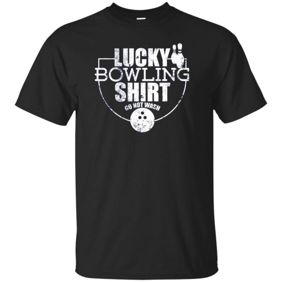 AGR Lucky Bowling Long Sleeve Tshirt Funny Gift For Bowlers