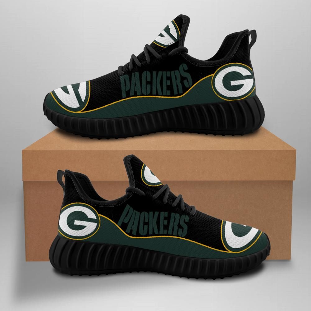 Green Bay Packers Sneakers Yeezy Shoes Customsport