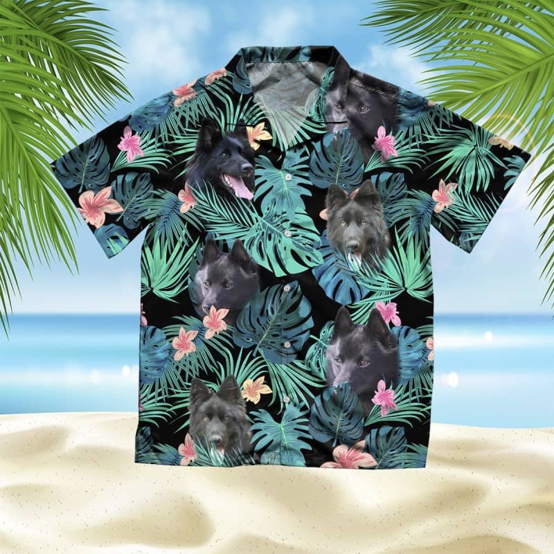 Felacia Belgian Shepherd Summer Leaves Hawaii Shirt Ha46761