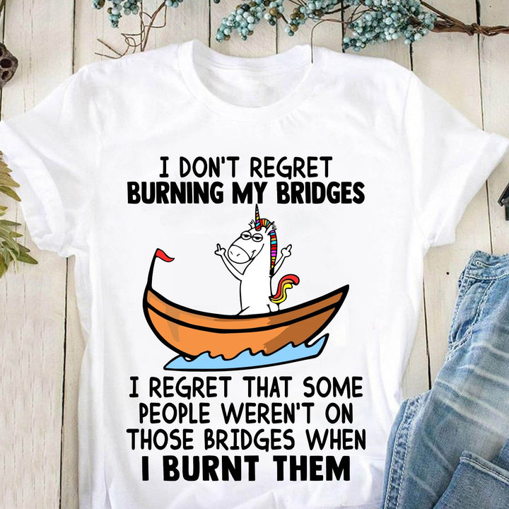 Unicorns I Don’T Regret Classic T-Shirt