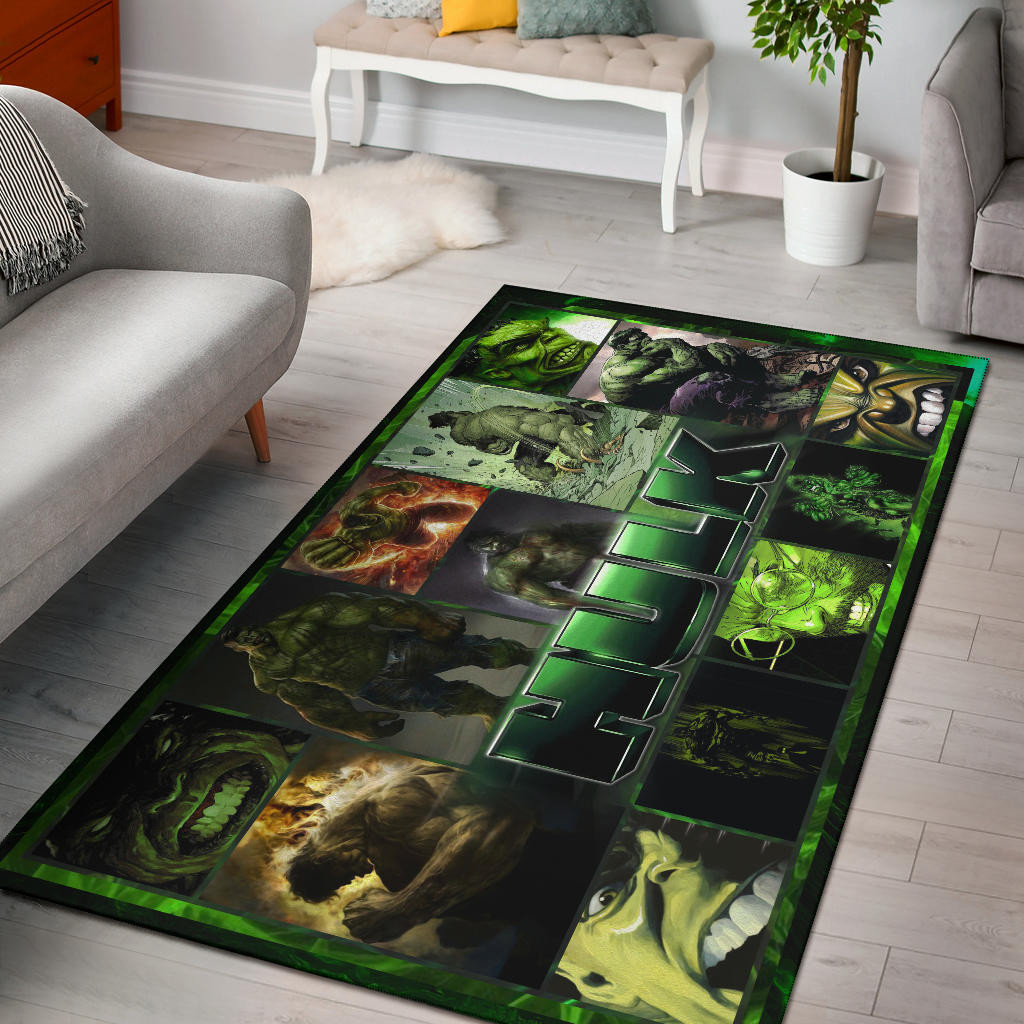 Angry Hulk Swamp Thing Area Rug Movie Home Decor Custom For Fans Nt041901