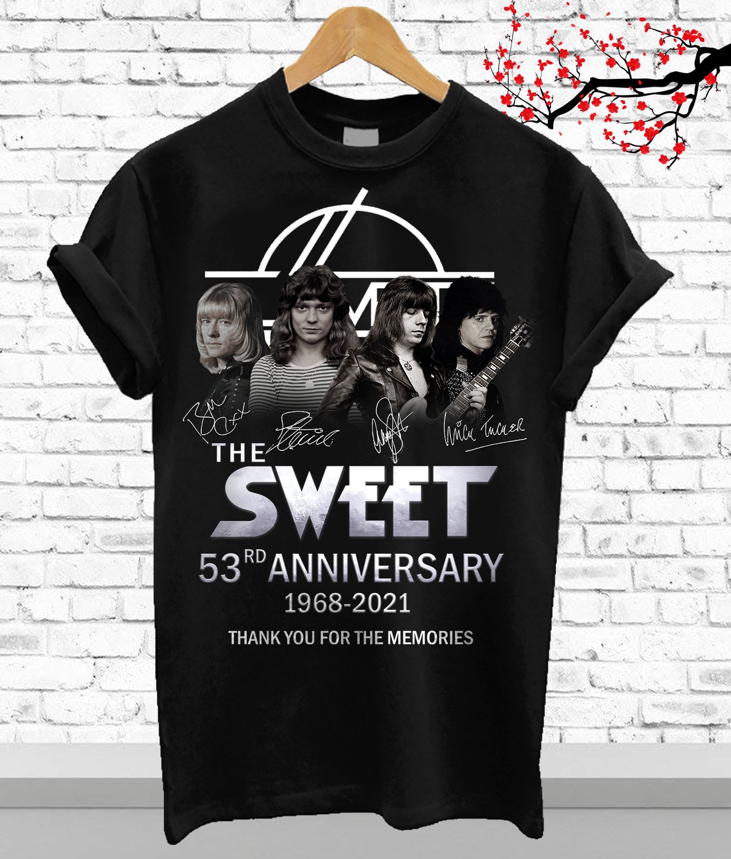 Sweet Band Shirt,The Sweet Band Shirt, Limited Edition T-Shirt 2D – V423