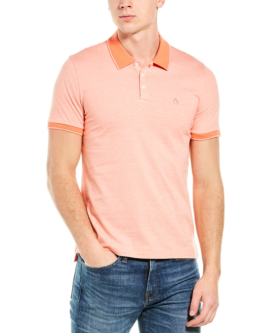 Original Penguin Feeder Stripe Polo Shirt