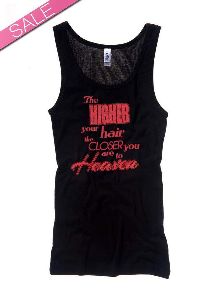 Sale The Higher Your Hair Tank Top Tracy Stewart Licious Shirt