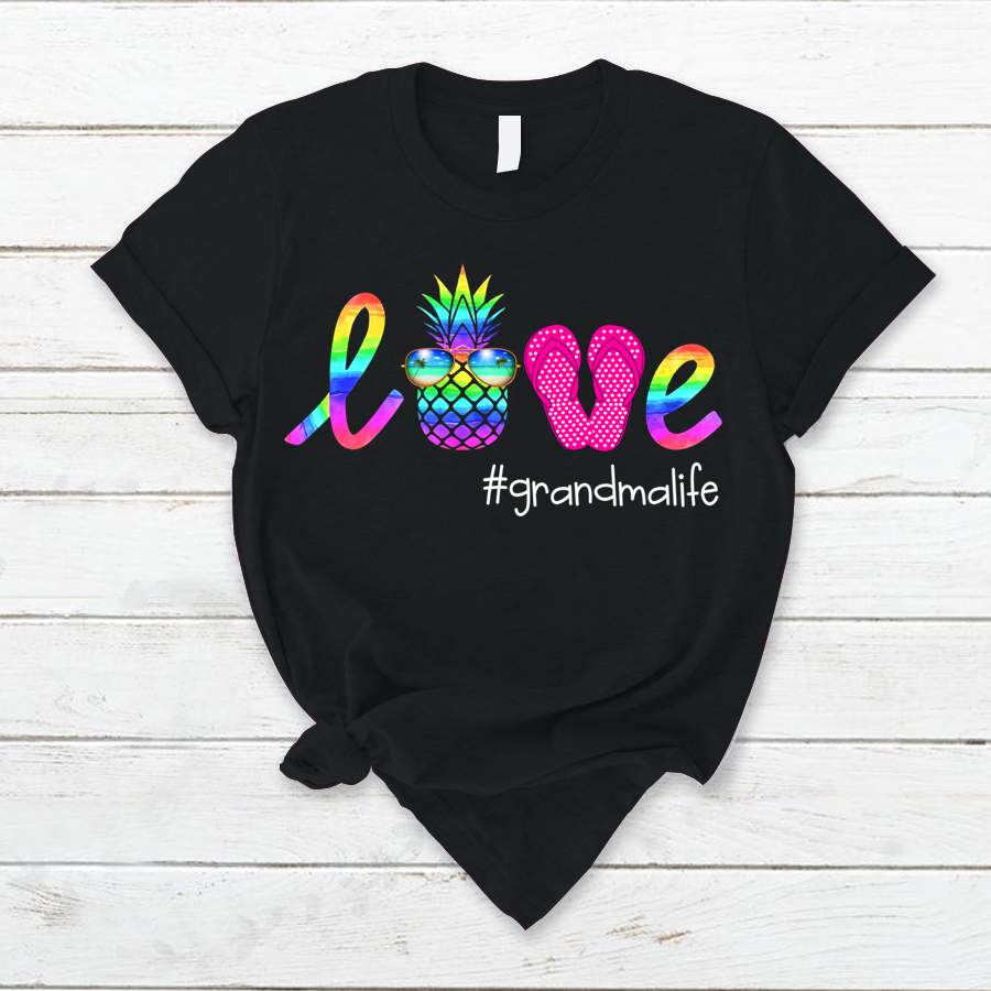 Personalized Summer Love Grandma Life Shirt