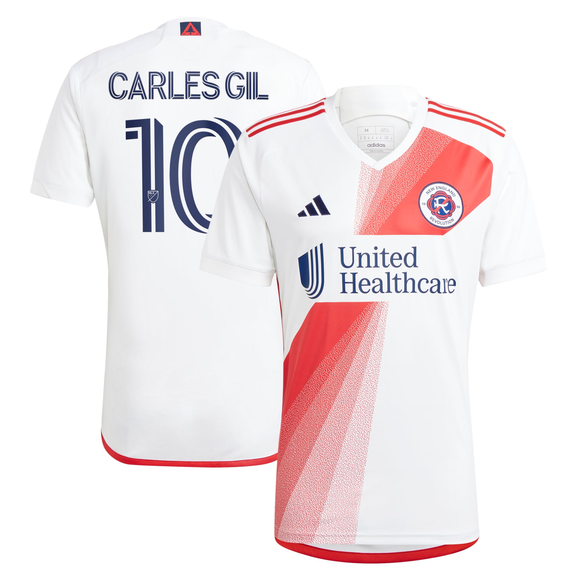 Carles Gil New England Revolution 2023 Defiance Replica Jersey – White