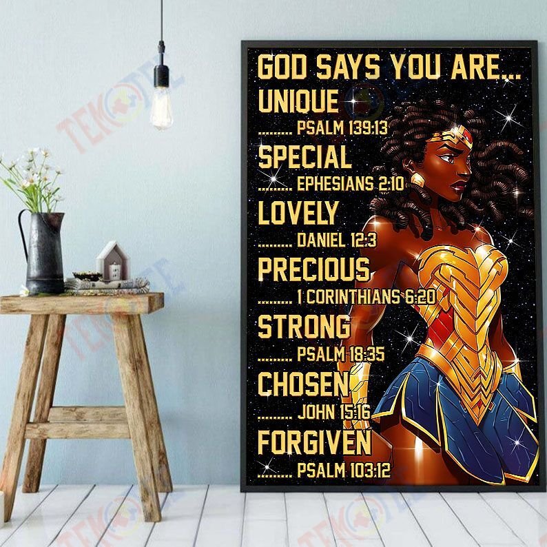 African Canvas Artwork Graphic African American Black Art Poster Black Woman Sign Black Men Elegant Living Room Bedroom Bathroom Home Decoration