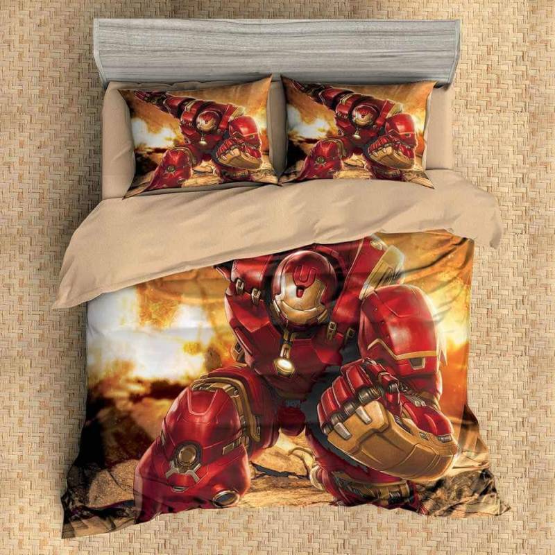 3D Customize Iron Man Bedding Set Duvet Cover Set Bedroom Set Bedlinen 5