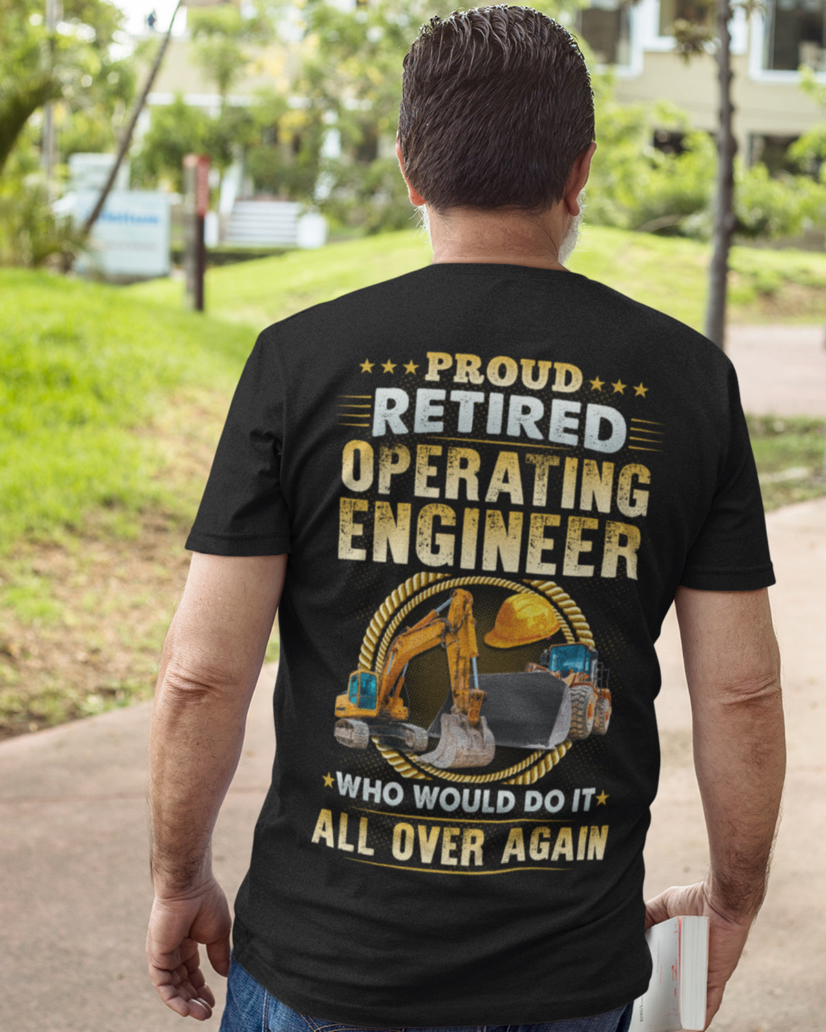 Proud Retired Operating Engineer Who Would Do It All Over Retirement Gift