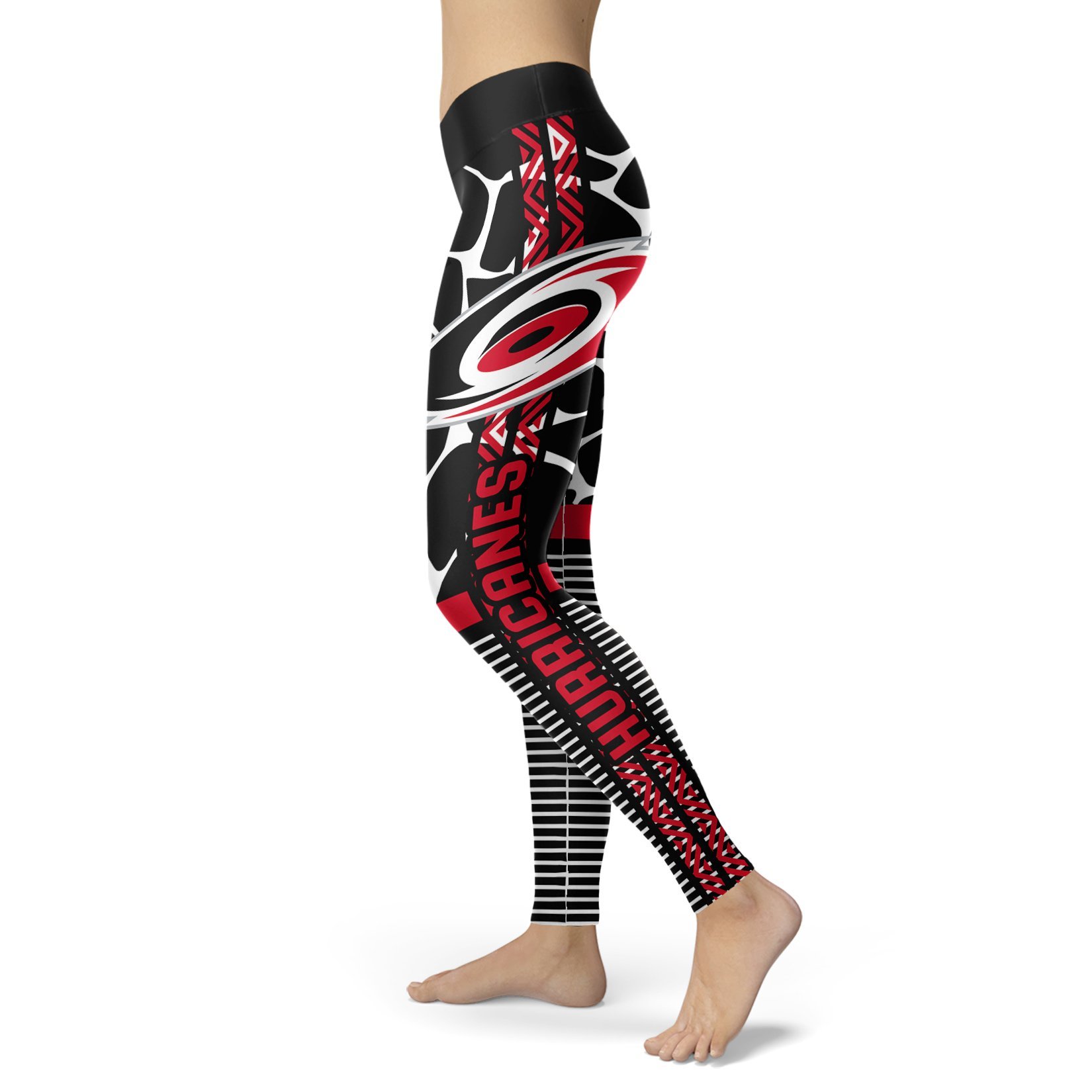 Awesome Light Attractive Carolina Hurricanes Leggings