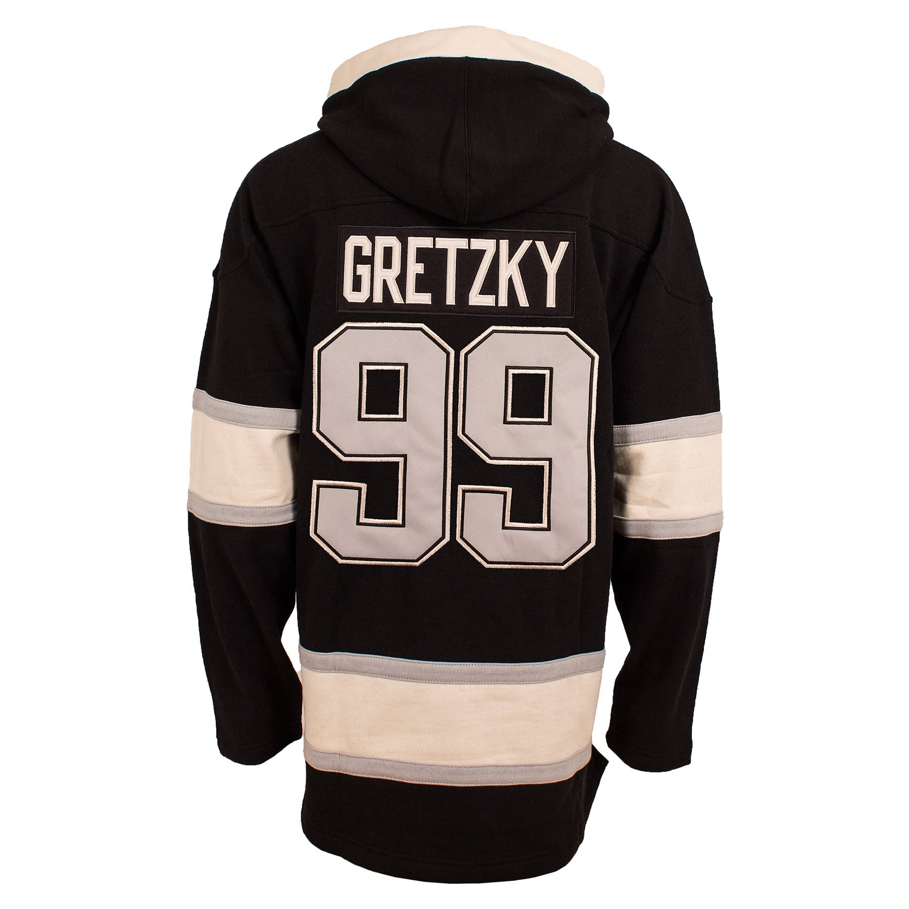 Wayne Gretzky Los Angeles Kings Lacer Jersey Hoodie