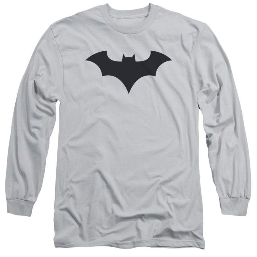 Batman 52 Title Logo Men’s 18/1 Cotton Long-Sleeve T-Shirt