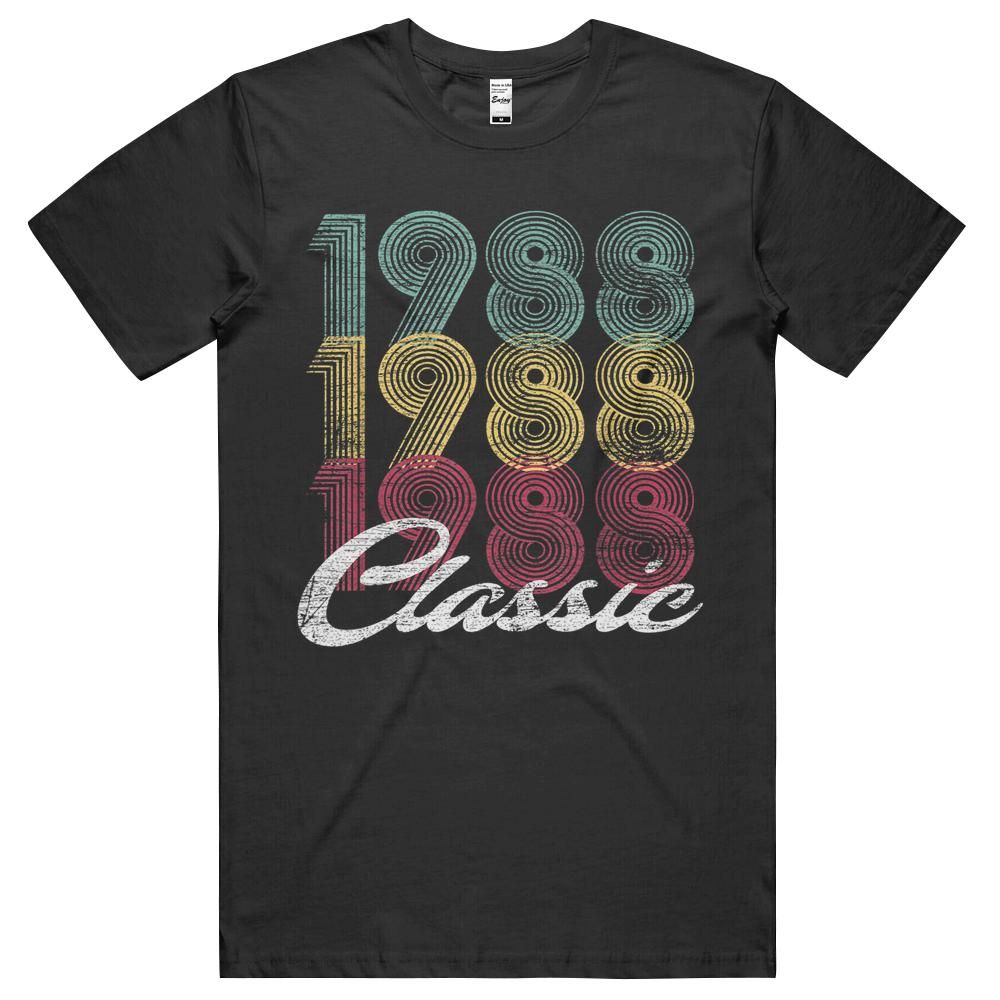 33rd Birthday Gifts Year Old Vintage – Classic 1988 Unisex Shirt