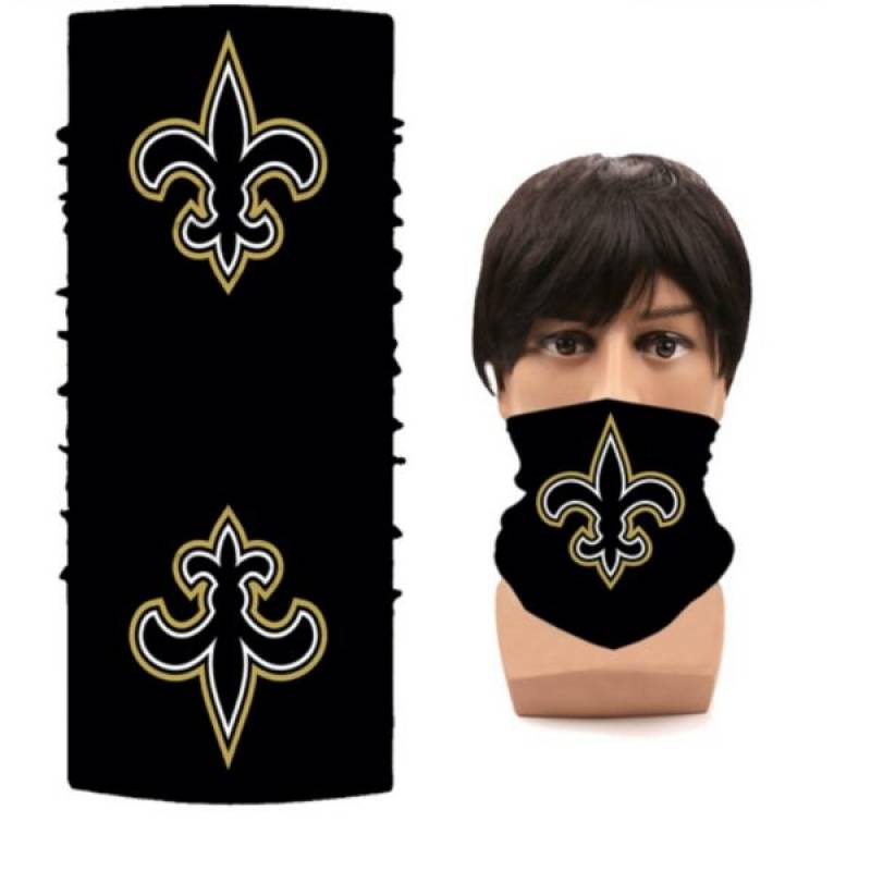 New Orleans Saints Neck Gaiter  Multifunctional Seamless Bandana W Shirts