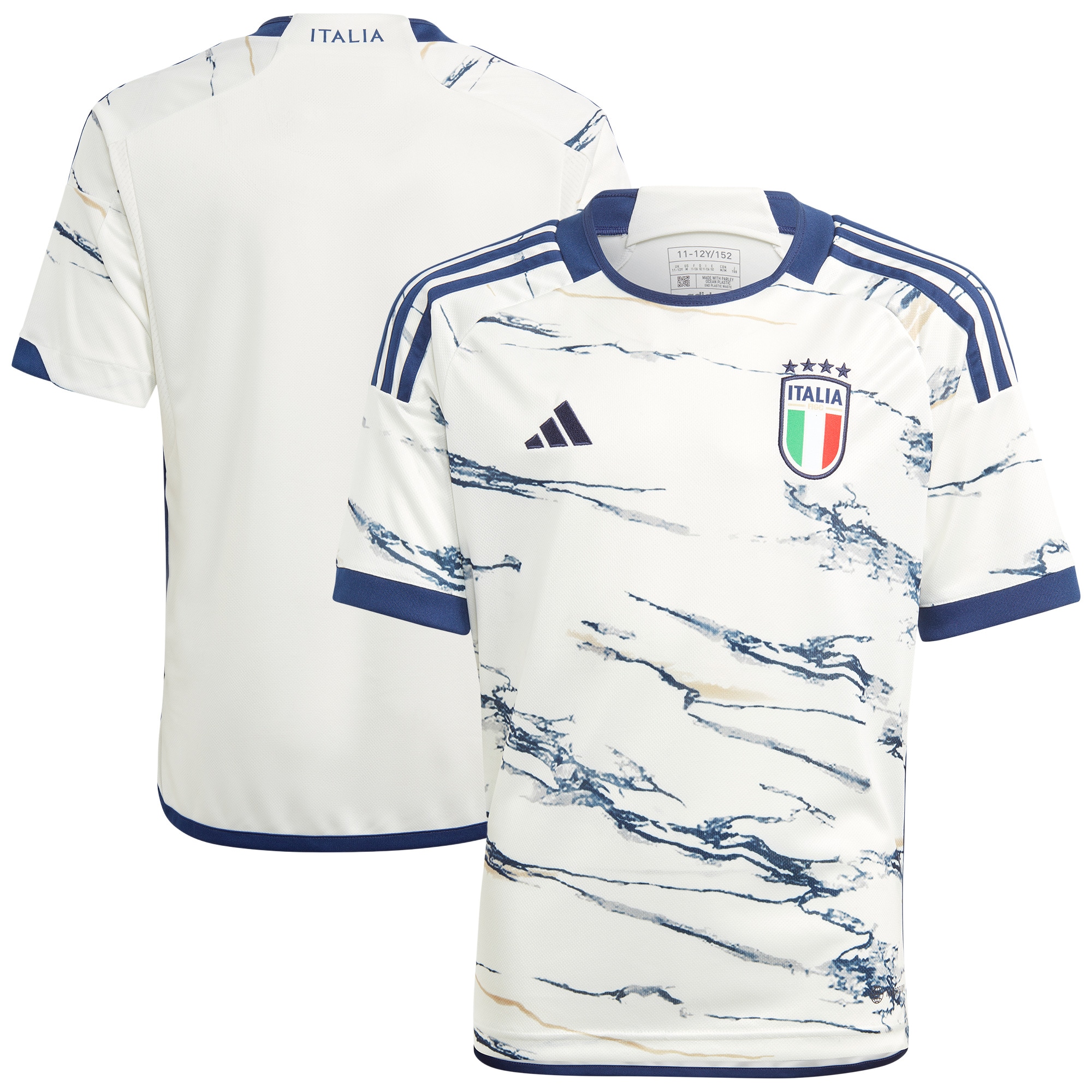 Italy National Team Youth 2023 Away Replica Jersey – White