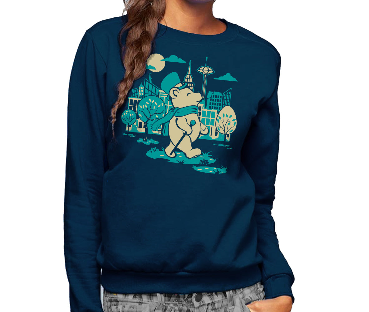 Unisex Bear About Town Sweatshirt – By Ex-Boyfriend