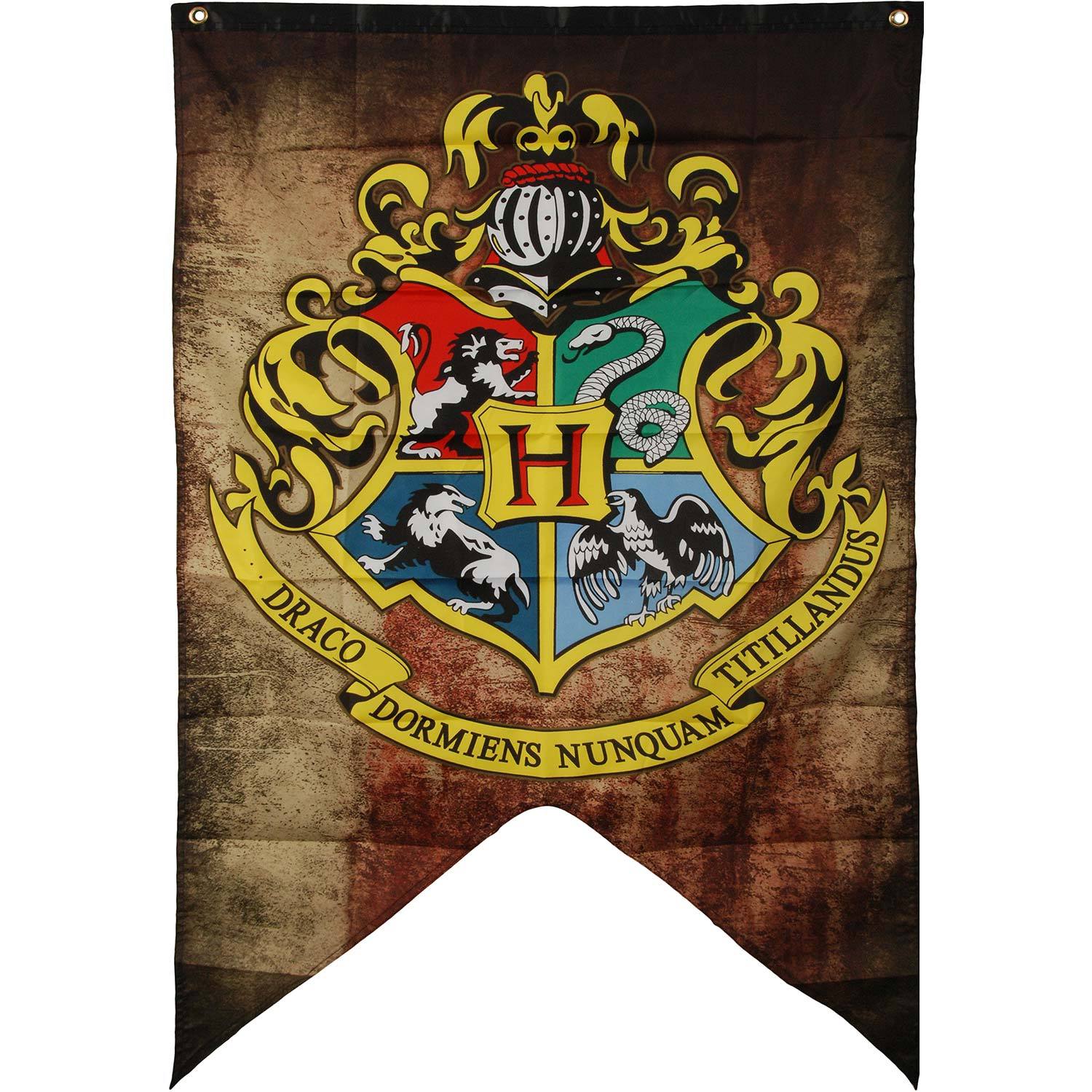 Hogwarts Crest Poster Flag - Poster Art Design