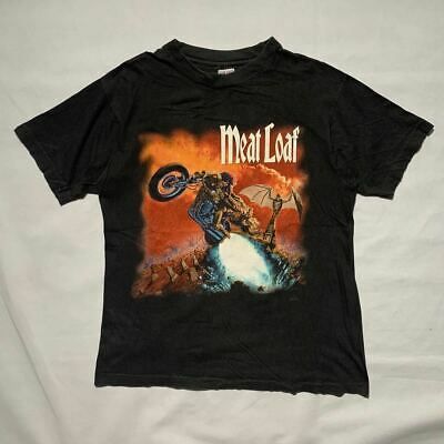 90s Meat Loaf Vintage Band T-shirt Single Stitch Metallica Pushead Slayer 2340