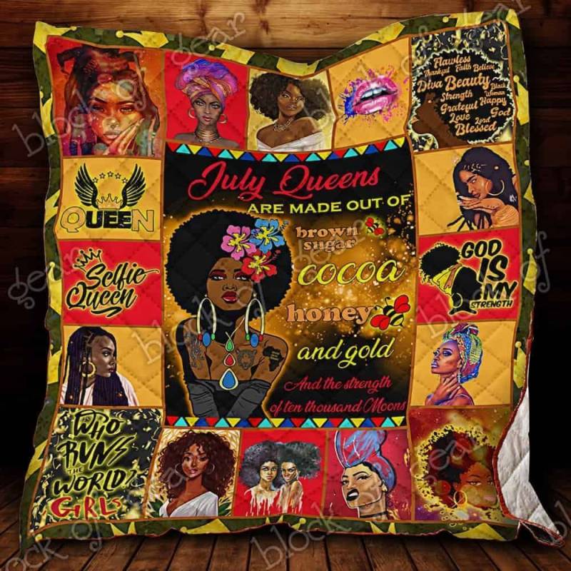 July Black Queens JH49 Quilt