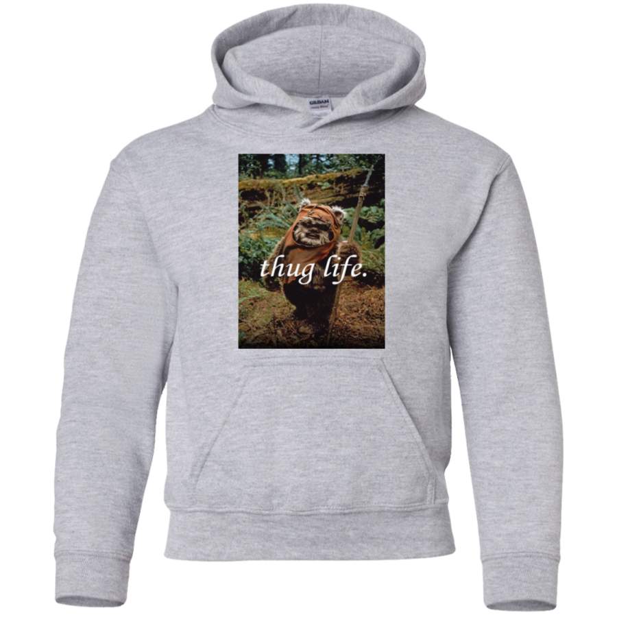 AGR Ewok Thug Life Youth Pullover Hoodie