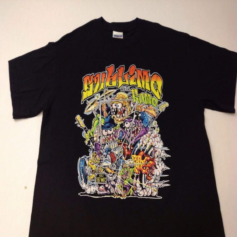 Original Sublime with Rome Black Concert Tour T-Shirt