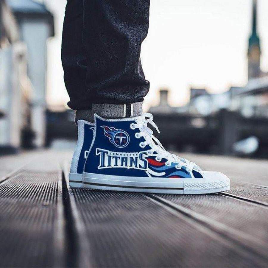 Tennessee Titans Mens High Top Sneakers High Top – Jamestees Store