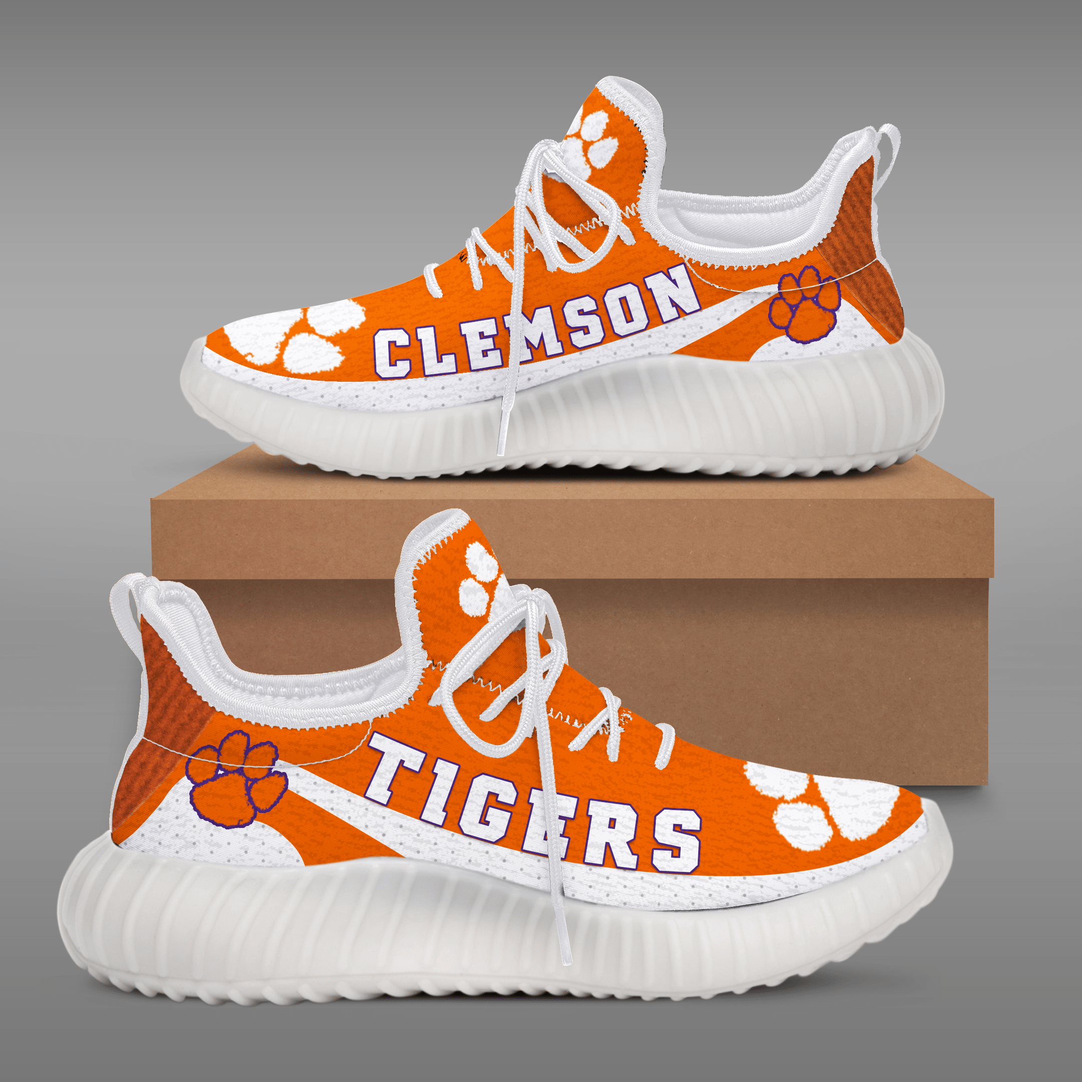 Clemson Tigers Football Yz Shoes – V6