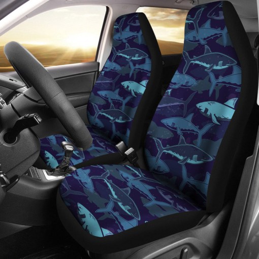 Shark Pattern Universal Fit Car Seat Covers 9534