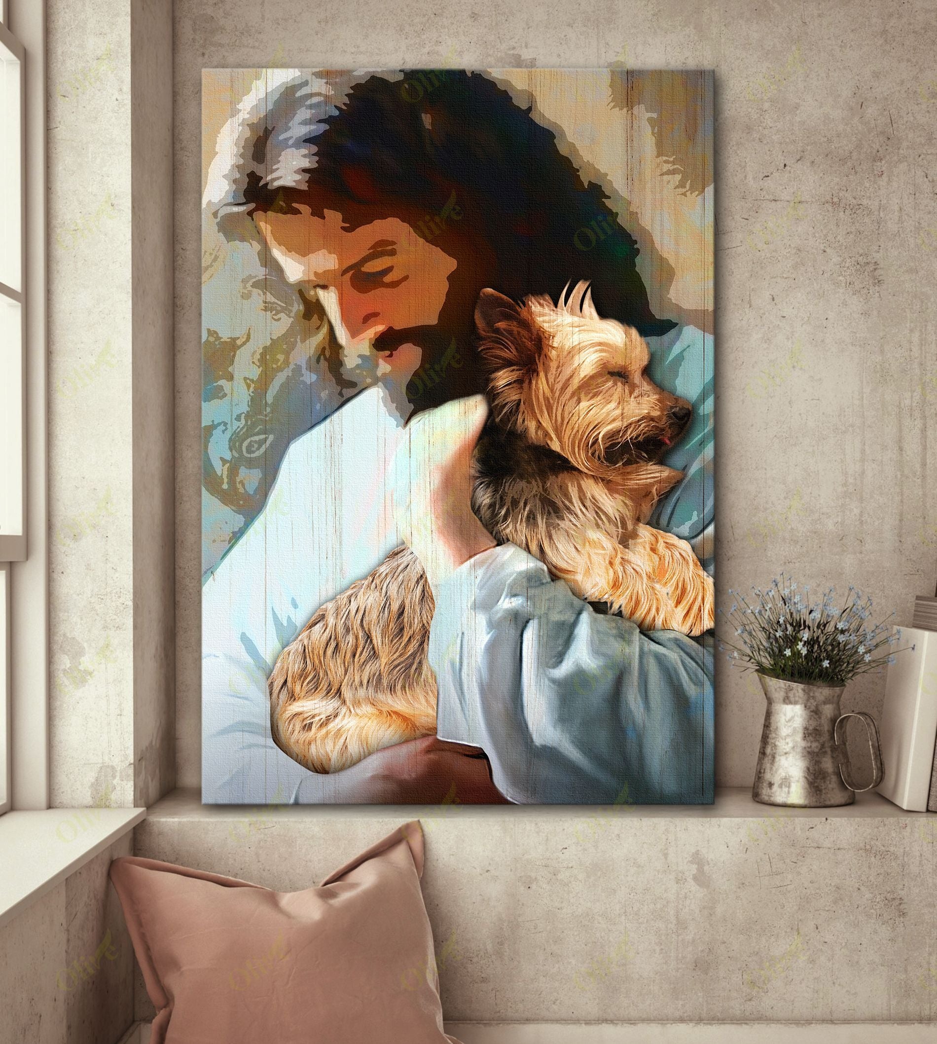 Yorkshire – In God’S Arms Canvas Wall Art Home Decor