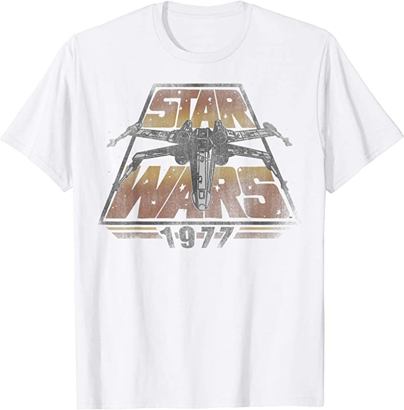 X-Wing 1977 Vintage Retro Graphic T-Shirt T-Shirt