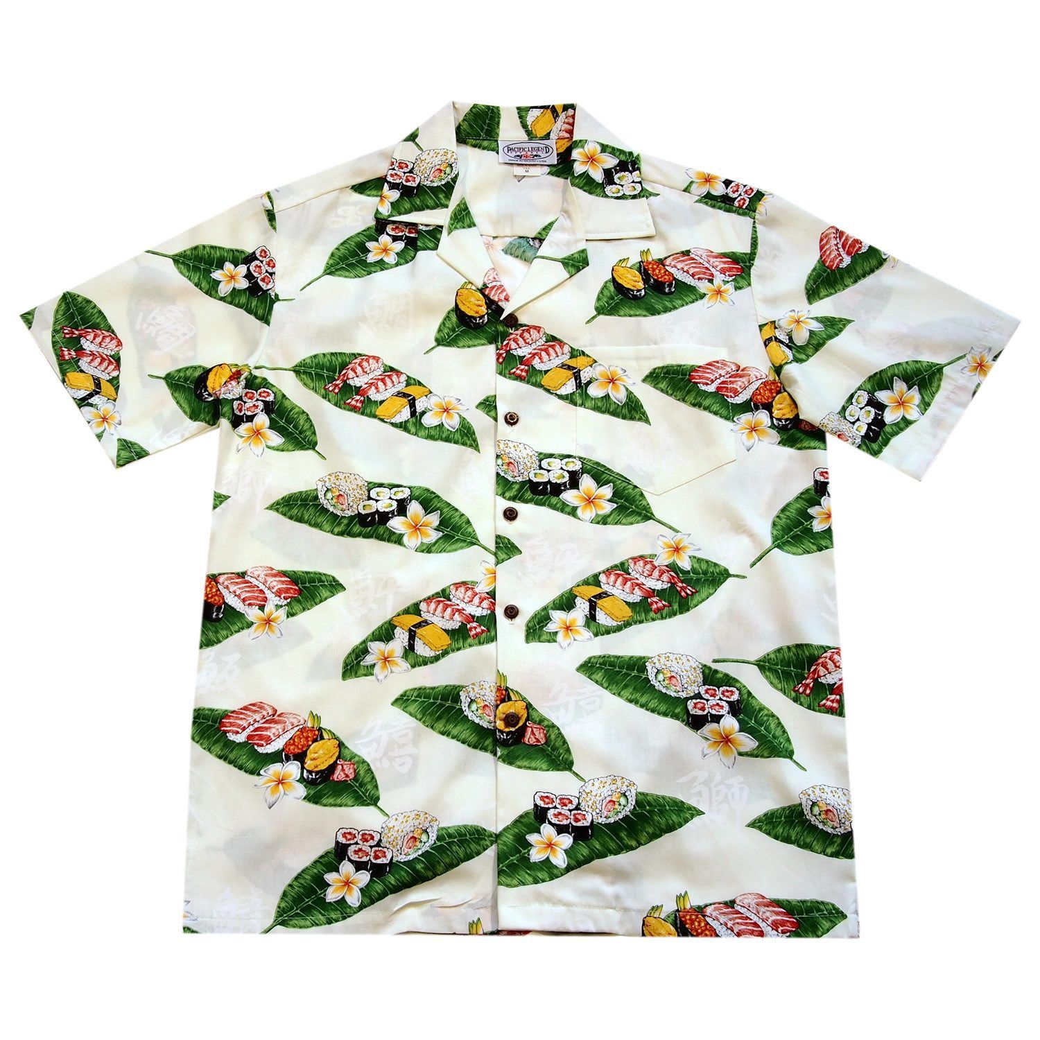 Sushi White High Quality Hawaii Shirt Ha76414