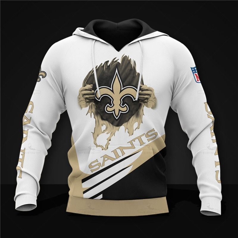 New Orleans Saints Hoodie Cool Graphic Gift For Men