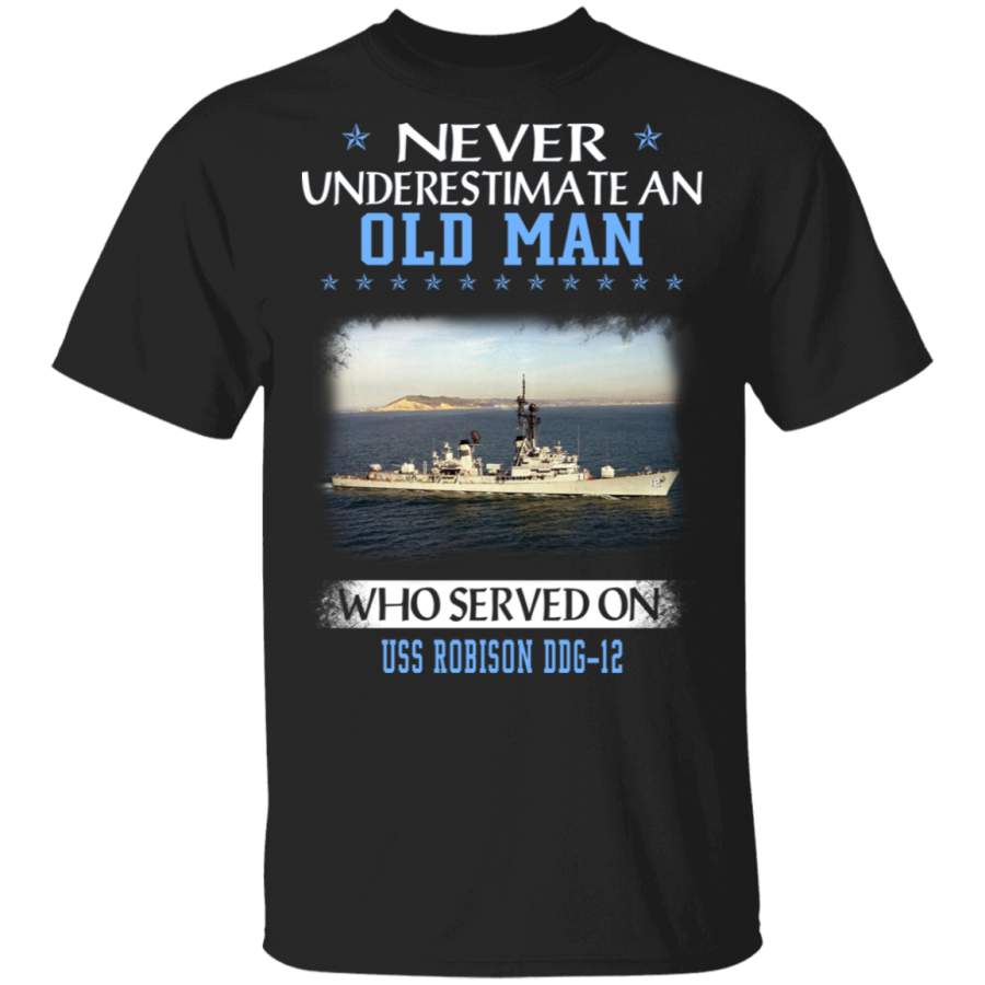 USS Robison DDG-12 Veterans Day Christmas Gift T-Shirt