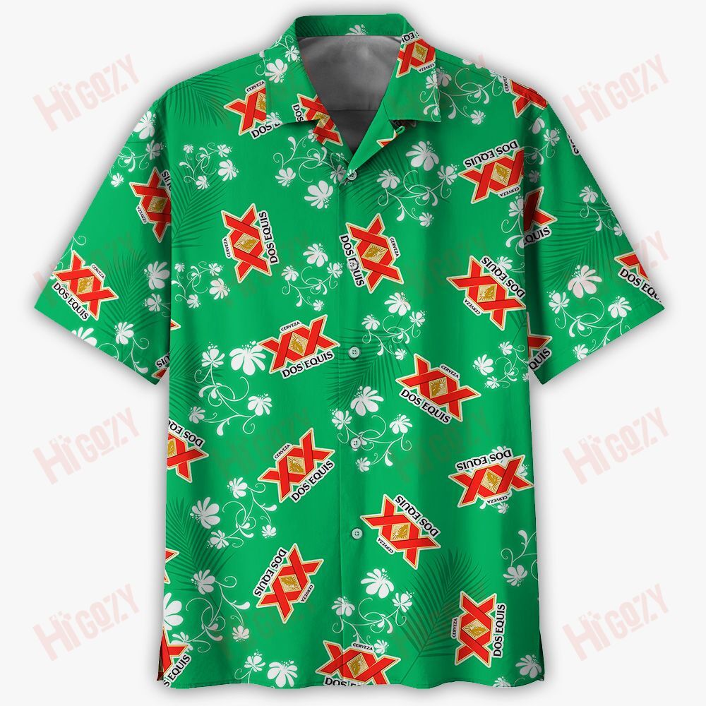 Higozy Dos Equis Hawaii Sleeve Shirts Hawaii For Men Ha77833