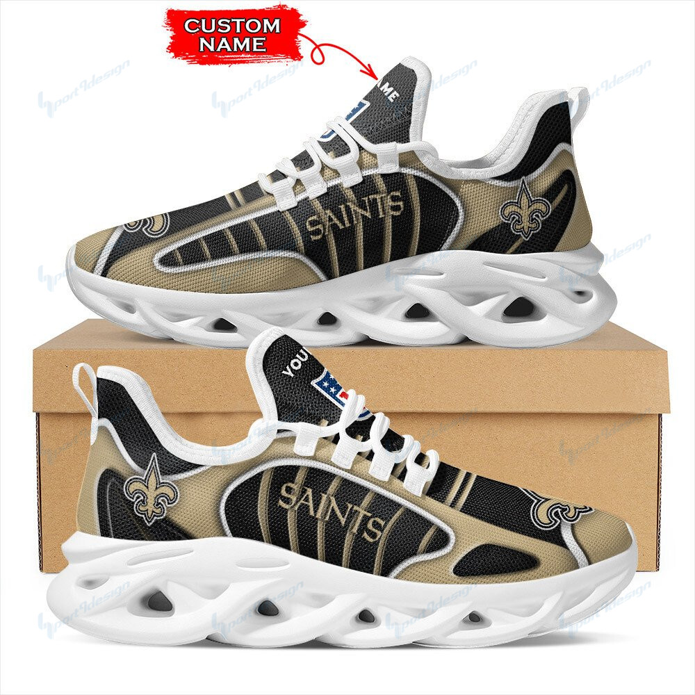 New Orleans Saints Personalized Yezy Running Sneakers Bg133