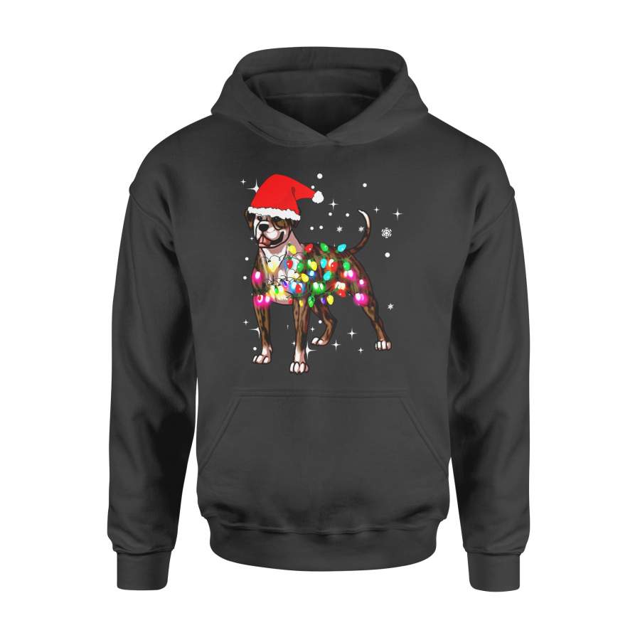 Christmas gift idea Xmas Lights American BullDog T-Shirt – Standard Hoodie