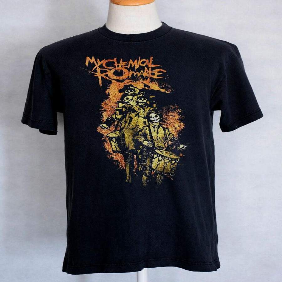 Vtg My Chemical Romance 2007 Projec Revolution Tour T-Shirt