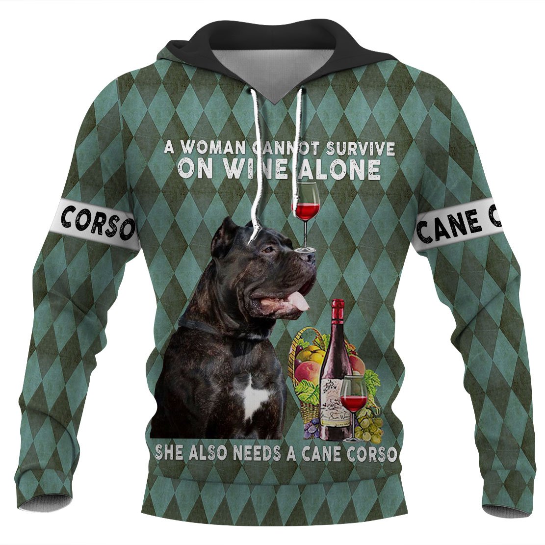 Cane Corso Button Shirt 3D Full Printing