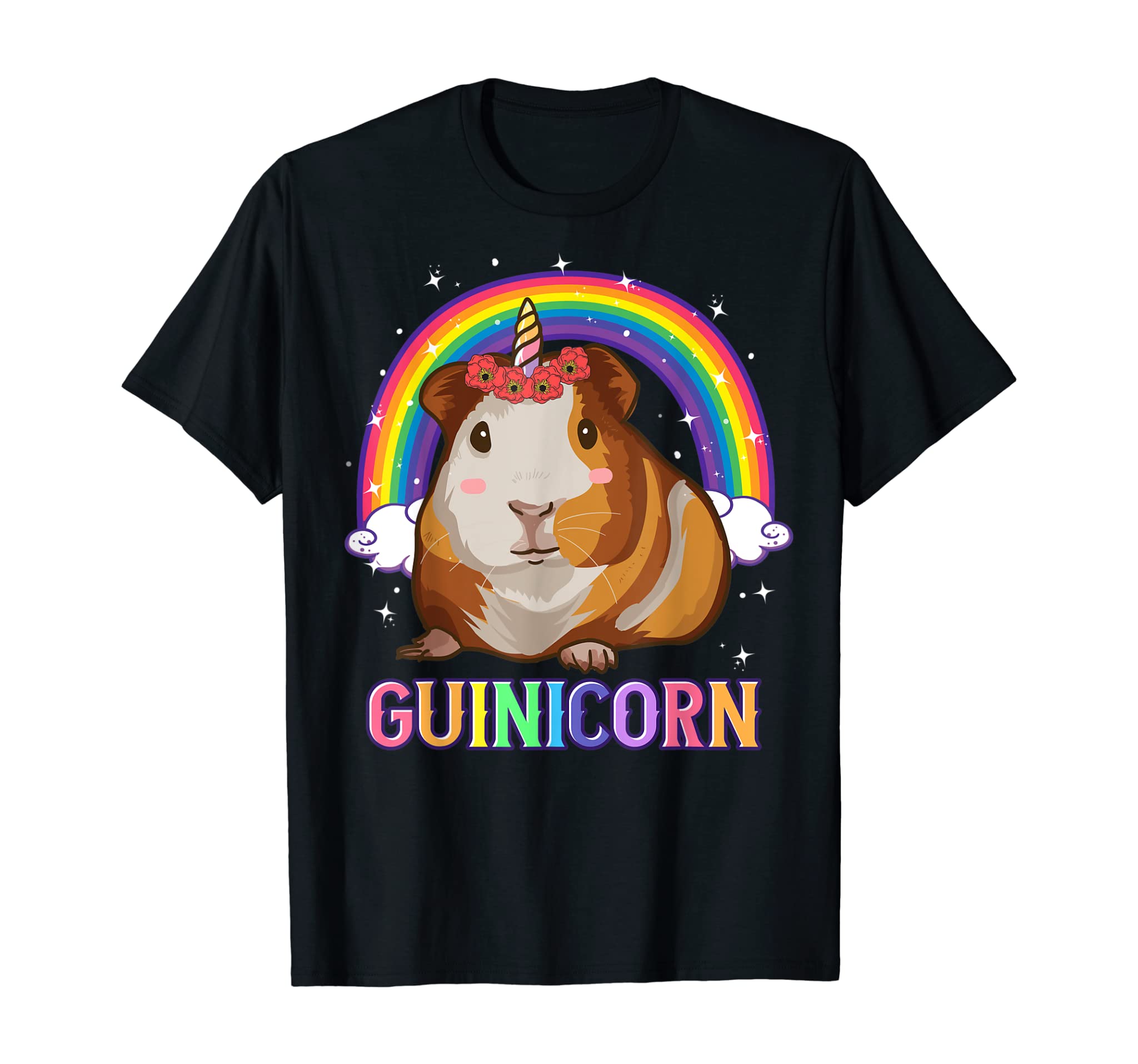 Guinea Pig Shirts For Girls Guinea Pig Unicorn Guinicorn T-Shirt