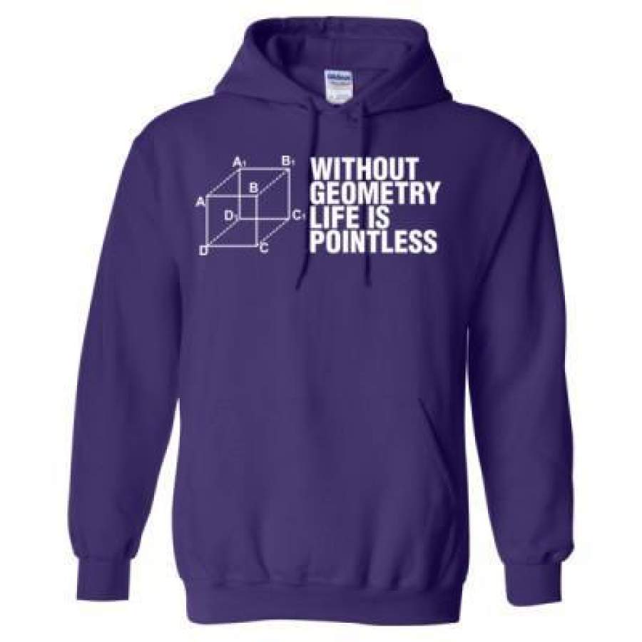 AGR Without Geometry Life Is Pointless Math – Heavy Blend™ Hooded Sweatshirt