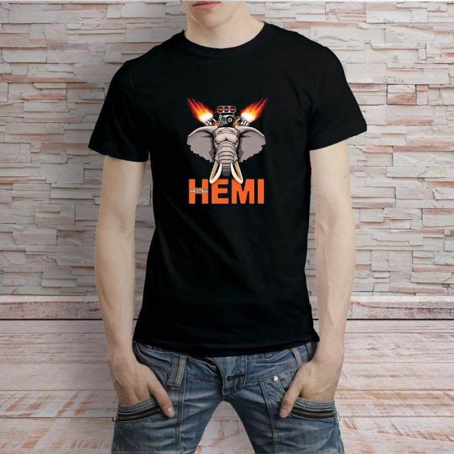 Mens Hemi Elephant T-Shirt Men’S Tee