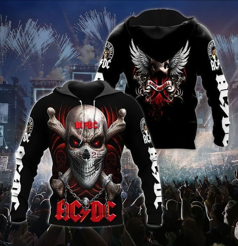skull 3d hoodie